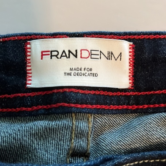 Fran Denim Kay Skinny Mid Rise NWT Size 30 - Picture 10 of 16